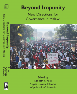The cover photograph was taken by photojournalist Jacob Nankhonya, Assistant Technical Editor at Nation Publications Ltd, and is used by his kind permission. It shows a demonstration in August 2019 that was part of the “One Million March” that called for the resignation of Jane Ansah, Chair of the Malawi Electoral Commission, in the aftermath of the 2019 Presidential election. The demonstrators are on the road close to Kamuzu Central Hospital in Lilongwe as they had just passed through the suburb of Mchesi. The placard states, “Chisankho cha Tippex takana,” meaning “We refuse to accept the outcome of the Tippex election.”