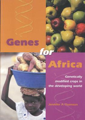 Cover image showing four pictures: two drawings of DNA helixes, a photo of a girl carrying food on her head, and a close-up photo of apples and pears..